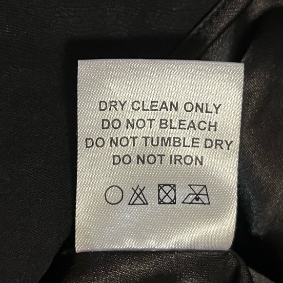 X by NBD Angel Mini Dress Black Silver Sequin Embellishment dropped back small - Picture 6 of 16